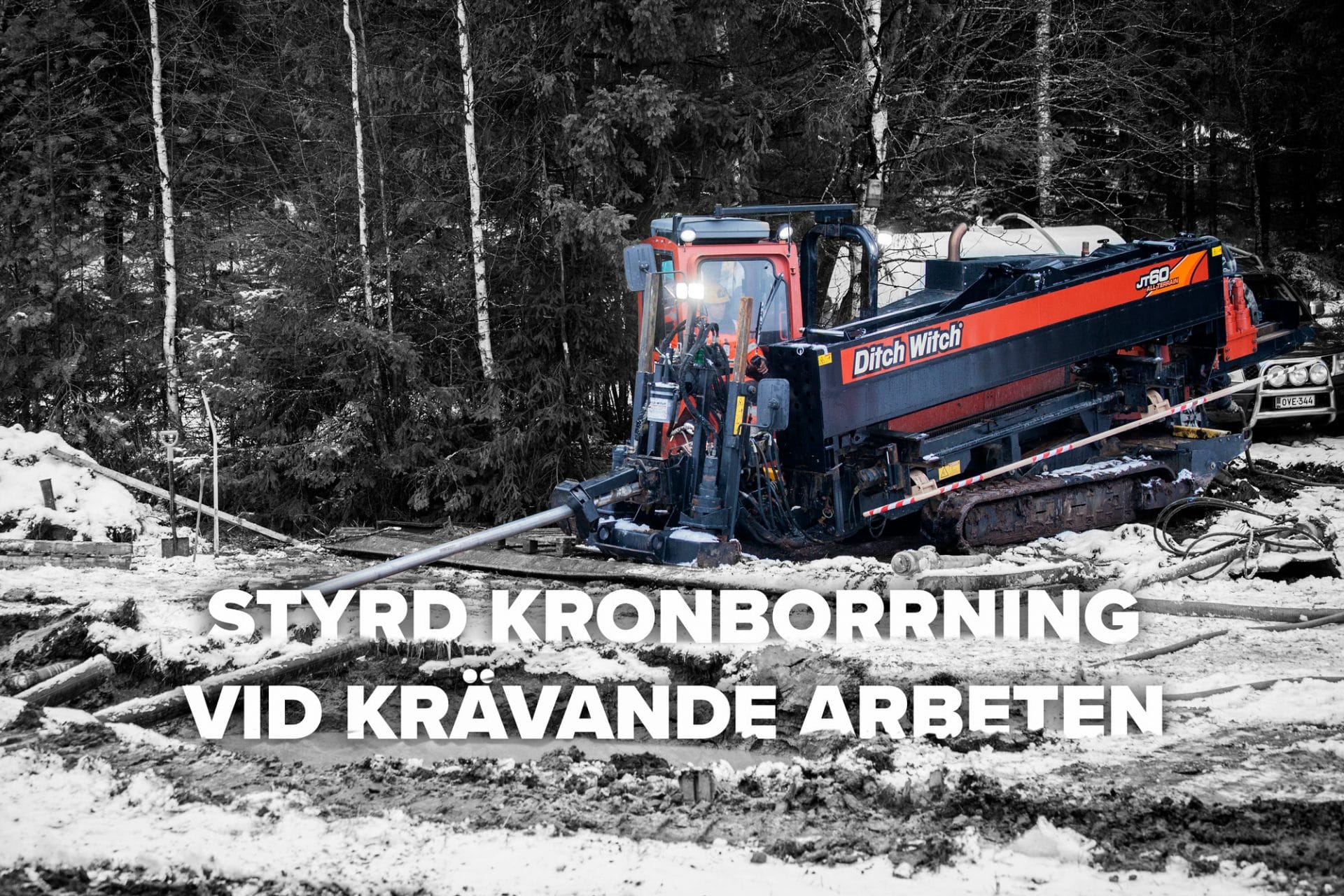 Styrd kronborrning