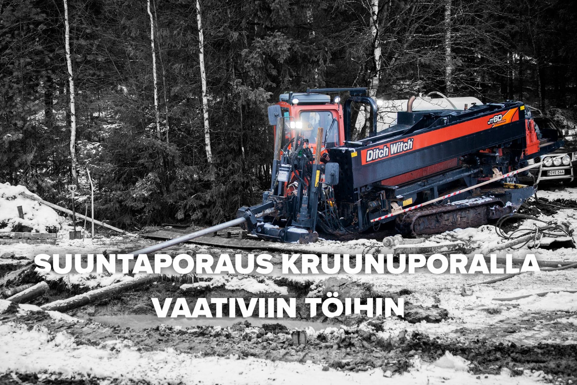 Suuntaporaus kruunuporalla